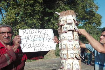 ¡IMPERDIBLE! Para esto quedaron los billetes de Bs. 100 en Táchira (+Fotos)