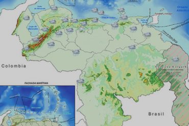 ¡ALERTA! Inameh pronostica más lluvias de intensidad variable en todo el país