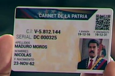 ¿ALÓ, NICO? Exdiputado chavista: “El único carnet que necesita un compatriota es la cédula”