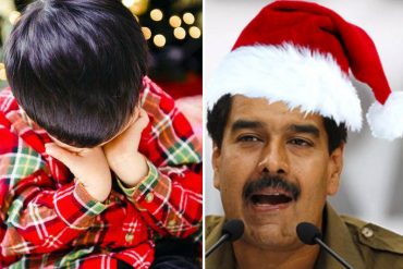 ¡DESCORAZONADOR! La triste Navidad venezolana con un Nicolás que no es «san» y en vez de barba tiene bigote ¡DESCORAZONADOR! La triste Navidad venezolana con un Nicolás que no es «san» y en vez de barba tiene bigote
