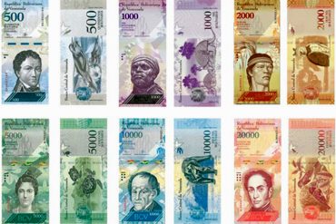 ¡AQUÍ LOS TIENES! Se revelan los diseños de los nuevos billetes del cono monetario (Chávez no figuró)