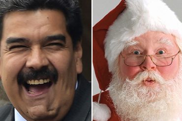 ¡CÍNICO! Maduro tras toma de juguetes: «No le hagan carta a Santa Claus, en todo caso, a San Nicolás» (se refirió a él)