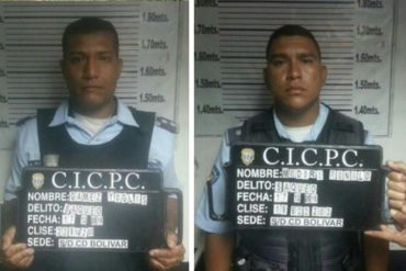 ¡ENTÉRATE! Detuvieron a los «policías» que participaron en saqueo en el estado Bolívar