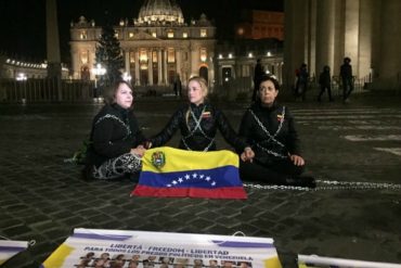 ¡ENTÉRATE! Almagro apoyó protesta de Mitzy, Antonieta y Tintori en el Vaticano