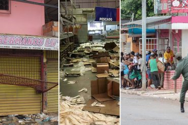 ¡NO LO VERÁS EN VTV! Las imágenes que muestran el destrozo real de los saqueos en Ciudad Bolívar