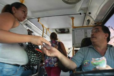 ¡ATENCIÓN! Transporte público advierte que recibe billetes de 100 bolívares hasta este miércoles