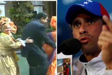 ¡INDIGNADO! Esto dijo Capriles sobre el «trencito» de Maduro en Miraflores mientras el país se hunde