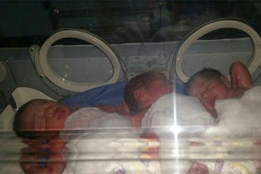 ¡BIENVENIDOS AL MUNDO! Nacen trillizos en el hospital de Machiques de Perijá