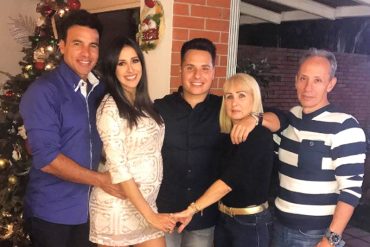 ¡MÍRALOS! Así pasaron la noche de Navidad algunos famosos venezolanos (+Fotos)