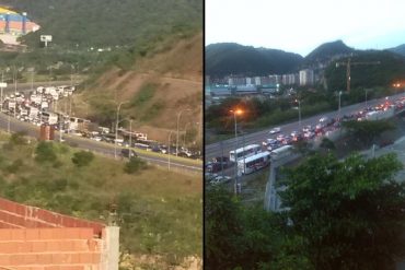 ¡PARA VARIAR! Reportan retraso vehicular en la AGMA y ARC para impedir llegada a la marcha opositora