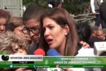 ¡PARA LLORAR! “Te amaré toda mi vida” Las conmovedoras palabras de Vanessa Carmona a Arnaldo (+Video)