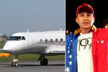 ¡PILLADÍSIMO! Hijo de Cilia Flores vive viajando al imperio en un avión rastreado por la DEA