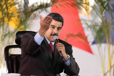 ¡UY, QUÉ MIEDO! Maduro vaticina el fin de la paz en el continente si se derroca la “revolución” (+Video)