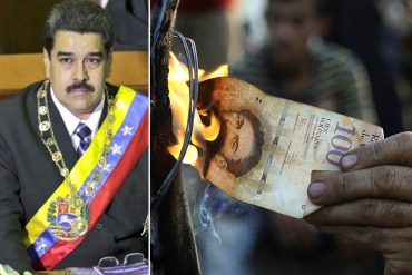 ¡MADURO MATÓ AL BOLÍVAR! Moneda venezolana se deprecia un 24,55 % con brinco del dólar Dicom