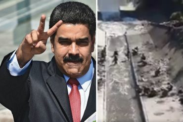 ¡AQUÍ ESTÁ! El indignante video que muestra el «logro» de Maduro: venezolanos buscando qué comer en el Guaire