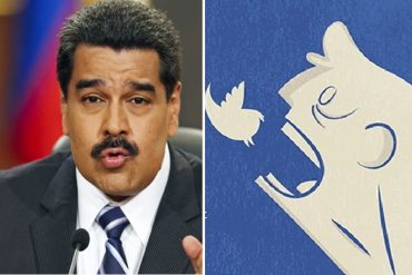 ¡PALO COCHINERO! Maduro madrugó este #17Feb para enviar un “mensaje de amor» y lo volvieron polvo cósmico en Twitter (+Descarga)