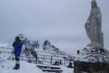 ¡MÉRIDA SE CONGELA! Reportaron que la temperatura en Pico Bolívar está bajo cero este martes