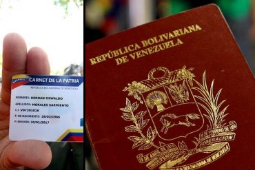 ¡QUÉ DESCARO! Aseguran que pasaportes están retenidos por darle prioridad al Carnet de la Patria