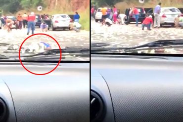 ¡INHUMANO! En accidente vía Upata personas se detuvieron a robar el dinero a dos muertos (+Video)