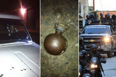 ¡LOCURA DESATADA! Banda «El Maloni» ataca a tiros y con granadas a policías en Altagracia de Orituco
