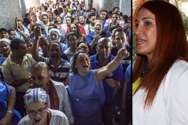 ¡ENTÉRESE! Hace 4 meses protestaron en el Universitario para exigir renuncia de Caporales (nueva ministra de Salud)