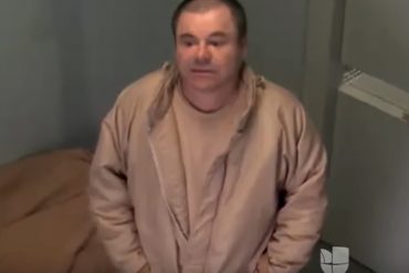 ¡PÍLLELO! La cara de terror que puso “El Chapo” Guzmán cuando fue informado de su traslado a EEUU