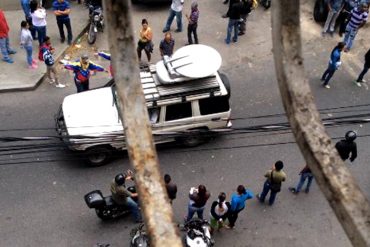 ¡QUE SE SEPA! Un estudiante fue herido por colectivos que impidieron sesión de la AN en el Vargas