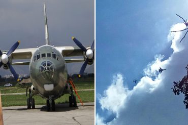 ¿PRIORIDADES CHAVISTAS? Sobrevuelan aviones de guerra sobre Caracas, se presume por actos 4F