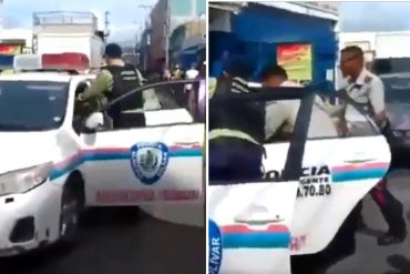 ¡QUÉ HORROR! Así reaccionaron policías de Barcelona cuando los «pillaron» cometiendo fechorías (+Video)