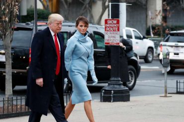 ¡SUSTO! Avión en que viajaba Melania Trump tuvo que aterrizar por humo en cabina