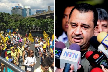 ¿COMO LAS ROJAS? Julio Chávez: Ayer en Caracas había cuatro marchitas, cuatro caminatas