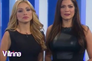 ¡CONMOVEDOR! Entre lágrimas, animadoras de Televen exigen justicia para Arnaldo Albornoz y los caídos por el hampa (+Videos)