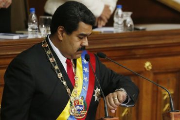 ¡ENTRE CHISTES Y AMENAZAS! En 2016, Maduro estuvo encadenado durante 178 horas y 58 minutos