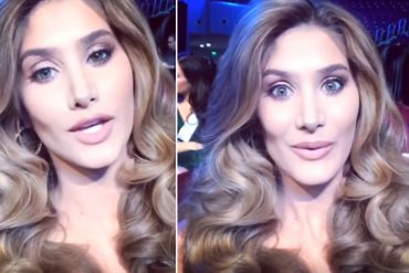 ¡VAMOS REINA! Mariam Habach envía último mensaje durante ensayo final del Miss Universo (+Video)