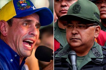 ¡AY, PAPÁ! “El descontento crece”: lo que dijo Capriles sobre remoción de Benavides de la GNB