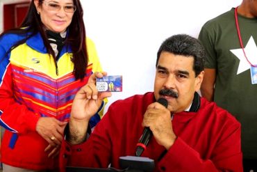 ¡PA’ ESO SÍ! Maduro: Duplicaremos el número de centros de inscripción y máquinas para el carnet de la Patria (+Video)