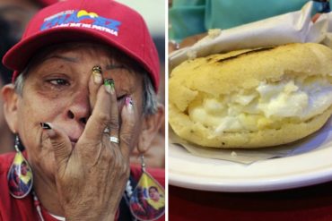 ¡DE INFARTO! El nuevo insólito precio que deberás pagar para comerte una simple arepa con queso en 2017