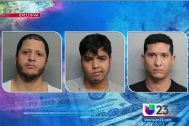 ¡OTRA RAYA PA´L TIGRE! Detienen a tres venezolanos por fraude con tarjetas de crédito en EEUU (Video)