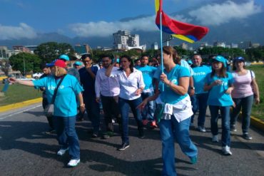 ¡SIEMPRE RESTEADA! Así protestó María Corina Machado contra la celebración del #04Feb