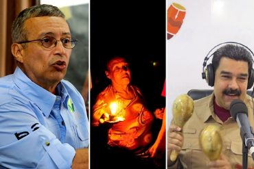 ¡QUÉ BIEN, PUES! Media Caracas se quedó sin luz y Motta Domínguez se puso a publicar fotos de Maduro (con maracas)