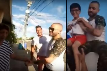 ¡PURA HUMILDAD! El conmovedor gesto de Nacho con los venezolanos en estos carnavales (+Video)