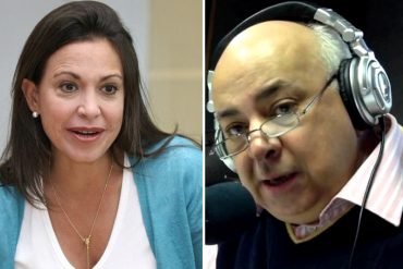 ¡CANDELA! María Corina Machado y César Miguel Rondón se pusieron a pico y pala en un programa de radio