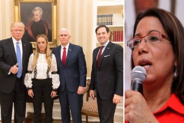 ¡SIGUE EL DOLOR! Tania Díaz asegura que Lilian Tintori “se coló” en una cena que Trump preparó para Marco Rubio