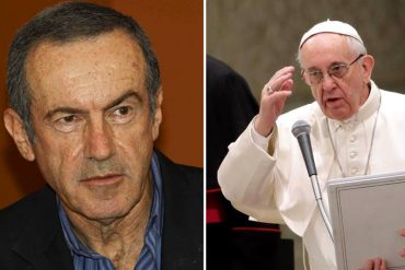 ¡CONTUNDENTE! Andrés Oppenheimer le exige al Papa que salga de Venezuela: «Su mediación ha sido un desastre»
