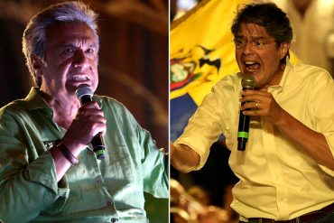 ¡SE LAS JUEGAN TODAS! Candidato oficialista lleva delantera pero habrá segunda vuelta en Ecuador