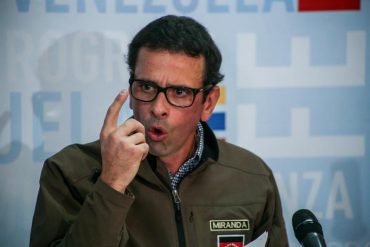 ¡AJÁ! Capriles: No seré el chivo expiatorio del caso Odebrecht, busquen a Cabello