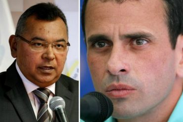 ¡CIERTO! Capriles sobre Reverol: Para ser ministro de Maduro es indispensable ser inepto y caradura (+Video)