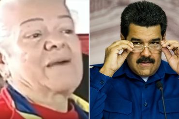 ¡IMPERDIBLE! La señora que dejó en ridículo a Maduro: Casas de Misión Vivienda son de galleta (+Video)