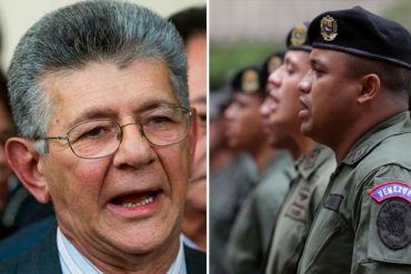 ¡QUE PENA! Ramos Allup compara a los militares ecuatorianos con la FANB