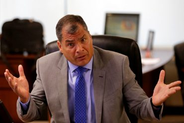 ¿PENDIENTE DE UN GUISO? Correa se niega a aceptar que hay segunda vuelta: «Que se cuente hasta el último voto»